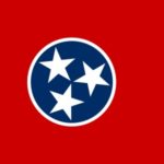 Whiskey Region Tennessee Flagge